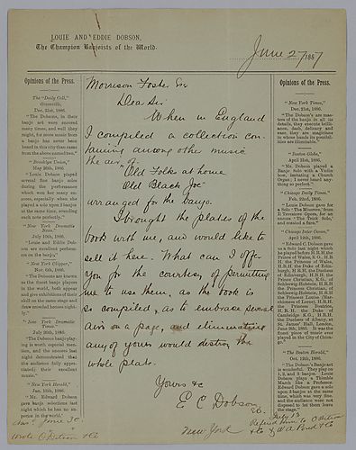 From E.C. Dobson to Morrison Foster