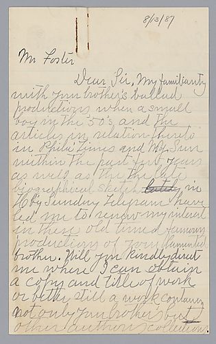 From Israel Betz to Morrison Foster