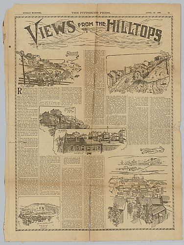 "Views from the Hilltops," The Pittsburg Press