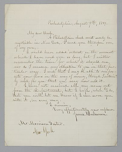 From James Buchanan to Morrison Foster