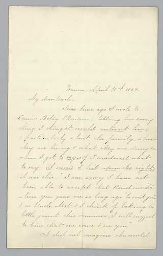 From Lidie Wick to Morrison Foster