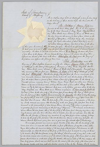 Copy of Lease from Morrison Foster to William B. Foster