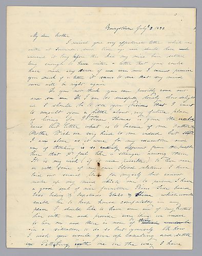 From Henrietta Foster to William Foster, Jr.