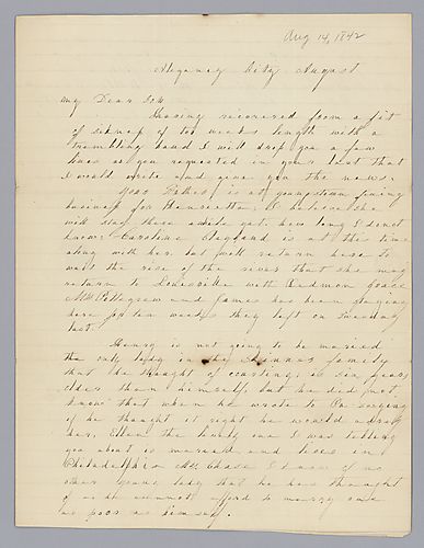 From Eliza C. Foster to William Foster, Jr.