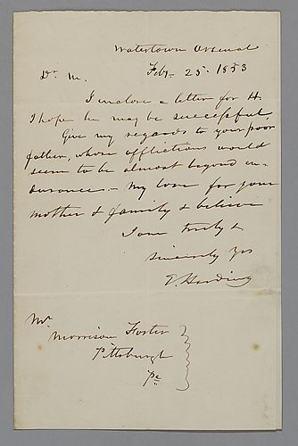 From Major Harding to Morrison Foster