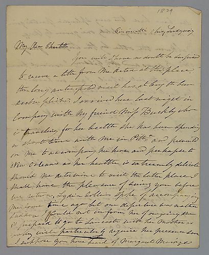 From Rebecca Schoenberger to Charlotte Foster