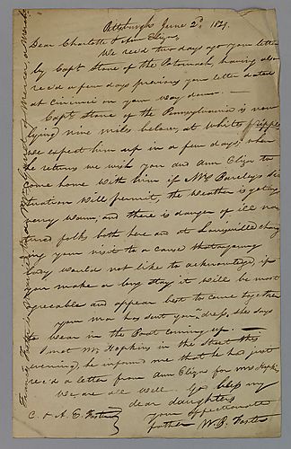 From William B. Foster to Charlotte Foster