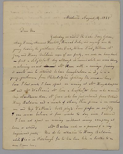 From Charlotte Foster to Eliza Foster