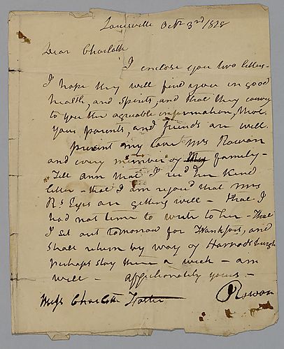 From Rowan? to Charlotte Foster