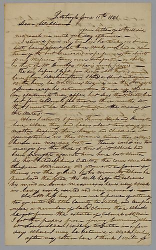 From William B. Foster to William Foster, Jr.