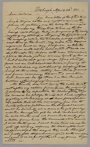 From William B. Foster to William Foster, Jr.