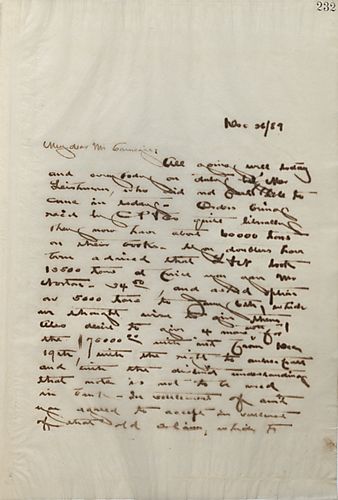 Frick writes Carnegie to discuss prices and competition, particularly the Coke Company of Connellsville