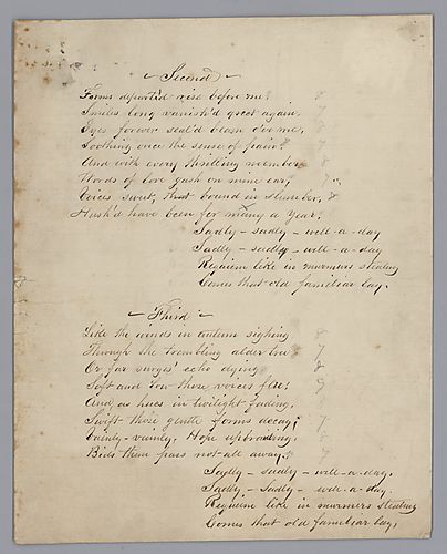 "Sadly to Mine Heart Appealing"