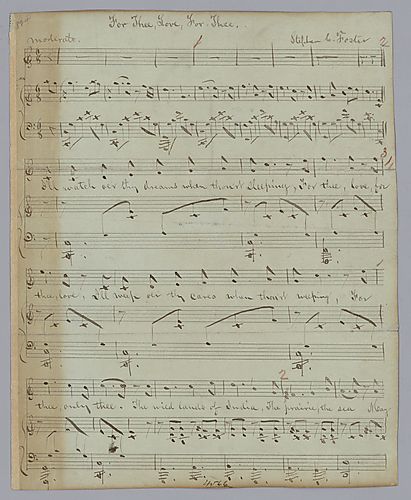 "For Thee, Love, For Thee"