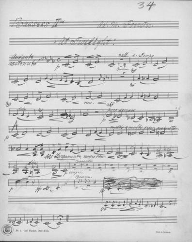Opus 59 At twilight: 2nd bass