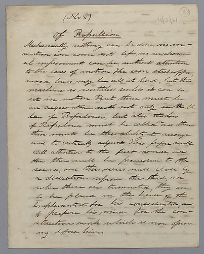 "Of Propulsion," by J. M. Spear