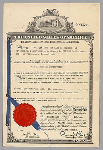 Gas dispersing projectiles