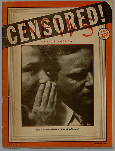 Censored News Of Your America, Will America Become a Land of Whispers?