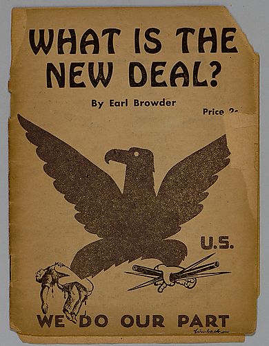 What is the New Deal?, by Earl Browder