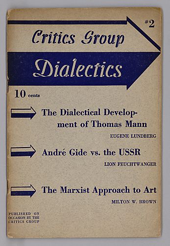 Issues #2, #4 and #5 of Critics Group Dialectics Stories