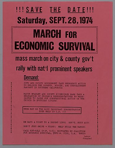 Flyers (4)Calling People to March and Protest