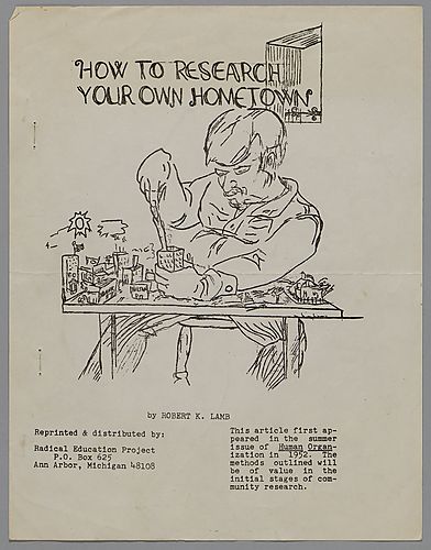 "How to Research Your Own Hometown", By Robert K. Lamb