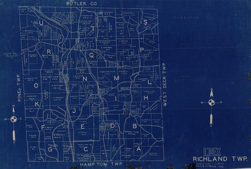 Richland Township index map