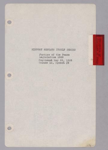 #98: Origin of the Office of Justice of the Peace, Part 2
