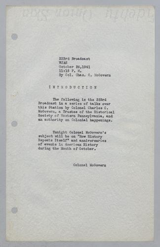 #223: Anniversaries of Events in American History Happening in October