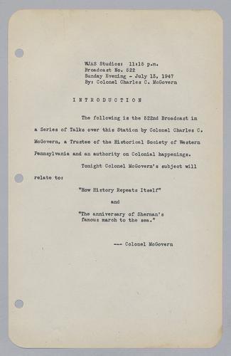 #522: Sherman’s Famous March to the Sea