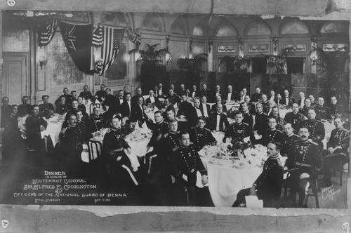 Dinner in Honor of Lieutenant General Sir Alfred E. Codrington