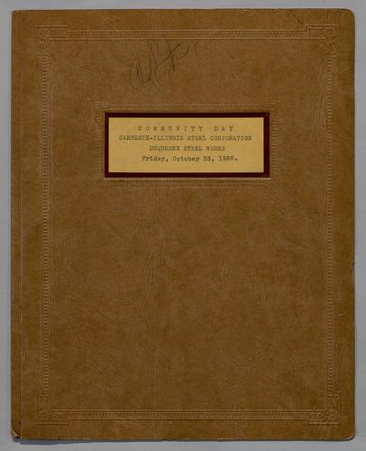 Community Day: Carnegie-Illinois Steel Corporation Duquesne Steel Works,