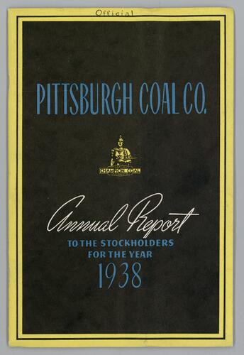 Pittsburgh Coal Company annual report to the stockholders