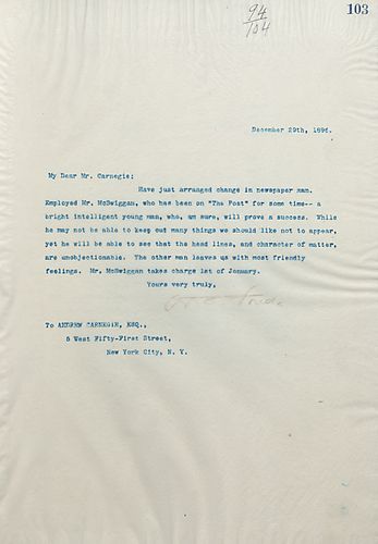 Frick writes on the employment of Mr. McSwiggan from "The Post," who will help slant headlines and content in their favor