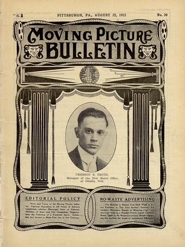 Pittsburgh moving picture bulletin