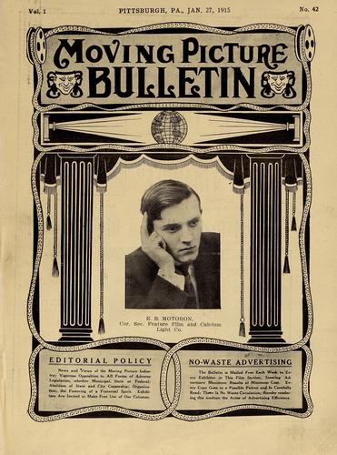Pittsburgh moving picture bulletin