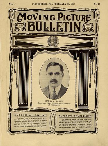Pittsburgh moving picture bulletin