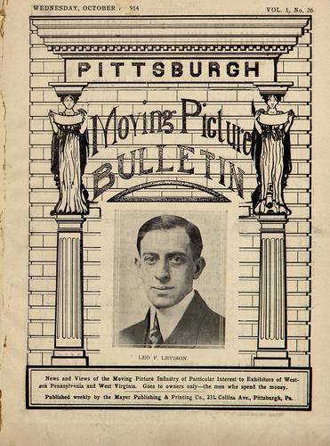 Pittsburgh moving picture bulletin