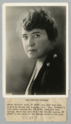 Mary Roberts Rinehart portrait
