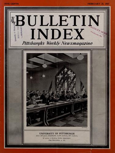 Bulletin index
