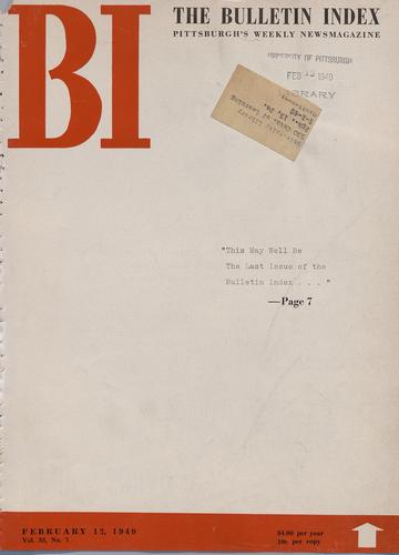 Bulletin index