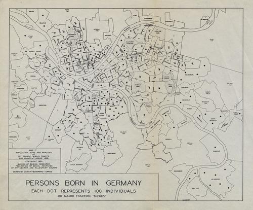 Map 17. Persons born in Germany
