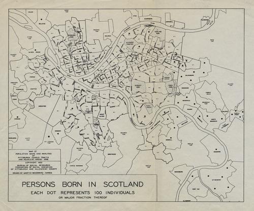 Map 27. Persons born in Scotland