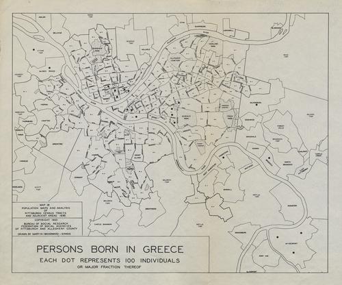 Map 18. Persons born in Greece