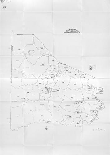Sheet 5. 1980 census tracts. Pittsburgh, Pa., standard metropolitan statistical area.