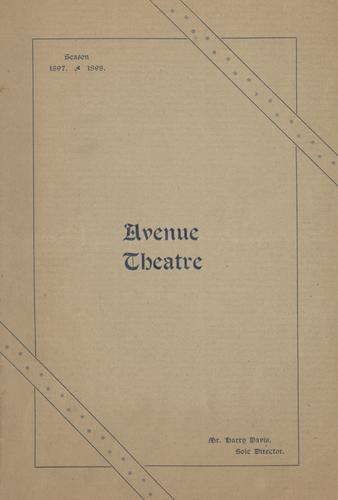 Vaudeville program - An Old Love Story with Auguste Van Biene and Miss Lena Burnleigh; the American Biograph owned and operated by the American Mutoscope Co.; etc