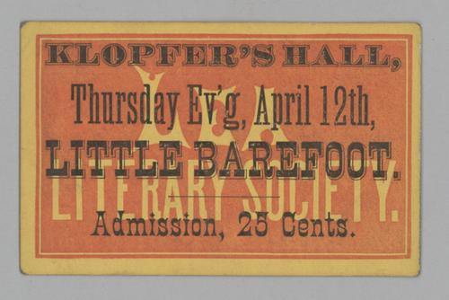 Ticket - Little Barefoot