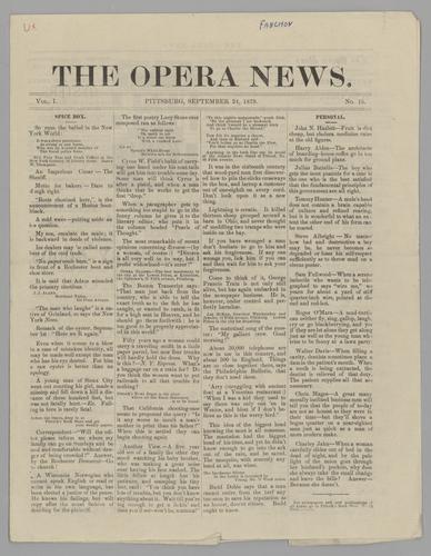 Theatre program - Fanchon with Maggie Mitchell and William Harris