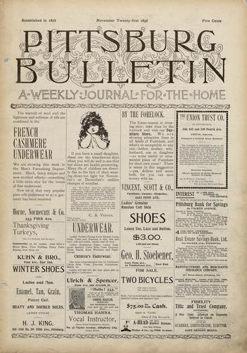 Pittsburg bulletin