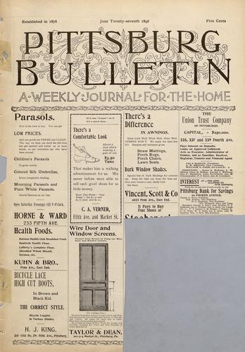 Pittsburg bulletin